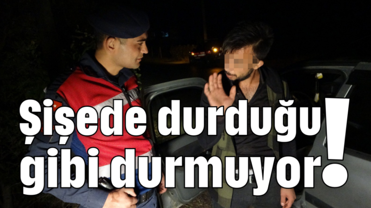 Şişede durduğu gibi durmuyor!