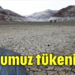 Suyumuz tükeniyor