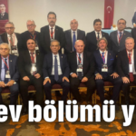 TGF görev bölümü yaptı