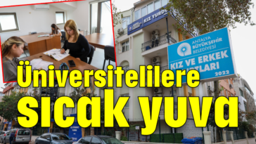 Üniversitelilere sıcak yuva