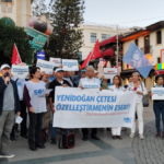 'Yenidoğan Çetesi'ni protesto ettiler