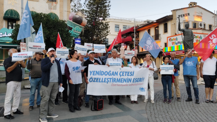 'Yenidoğan Çetesi'ni protesto ettiler