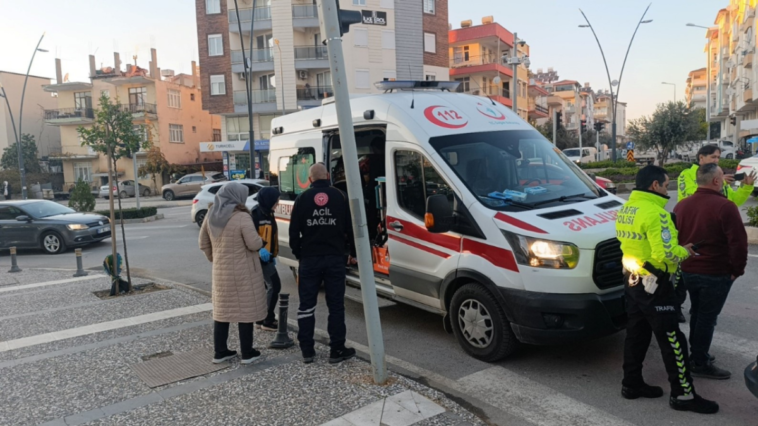 10 yaşındaki sürücü kazayı ucuz atlattı