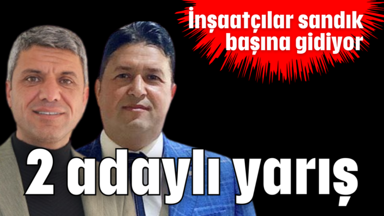 2 adaylı yarış