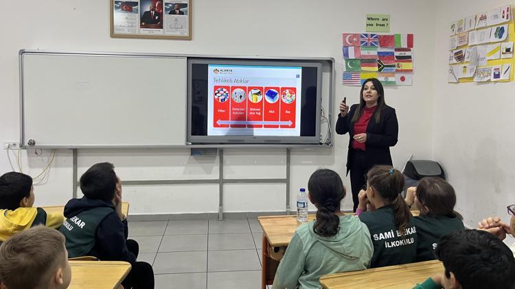 Öğrencilere iklim değişikliği ve sıfır atık eğitimi