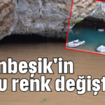 Altınbeşik'in suyu renk değiştirdi