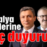 Antalya Valilerine suç duyurusu