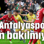 Antalyaspor'a yan bakılmıyor 2-0