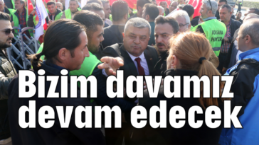 Bizim davamız devam edecek