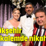 Büyükşehir özel kalemde nikah var