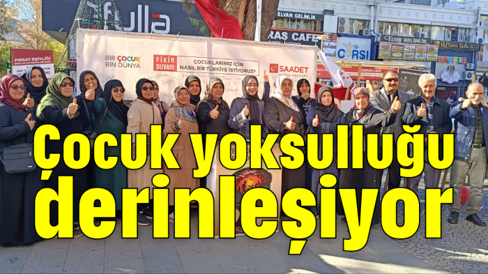 Çocuk yoksulluğu derinleşiyor