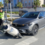 Ehliyetsiz motosiklet sürücüsü ölümden döndü