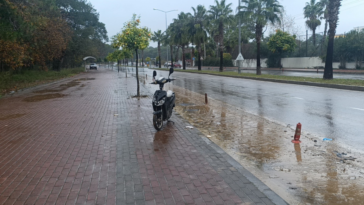 Elektrikli bisiklet kazasında sürücü yaralandı