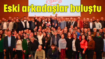 Eski arkadaşlar buluştu