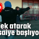 Göbek atarak mesaiye başlıyorlar