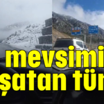 İki mevsimi yaşatan tünel