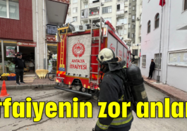 İtfaiyenin zor anları