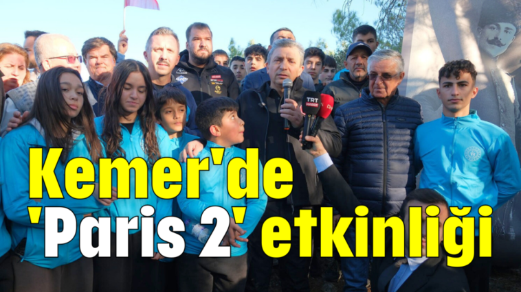 Kemer'de 'Paris 2' etkinliği