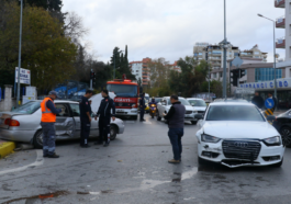 Kırcami'de kavşak kazası 1 kişi yaralandı