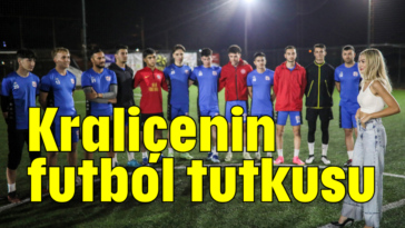 Kraliçenin futbol tutkusu