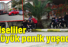 Liseliler büyük panik yaşadı