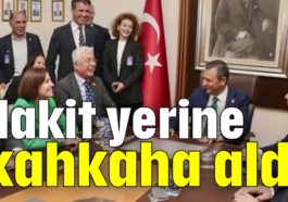 Nakit yerine kahkaha aldı