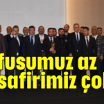 Nüfusumuz az misafirimiz çok!