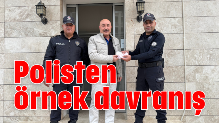 Polisten örnek davranış