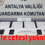 Reçete çetesi yakalandı