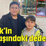 Serik'in 13 yaşındaki dedektifi