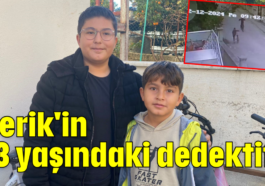 Serik'in 13 yaşındaki dedektifi