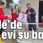 Side'de 40 evi su bastı