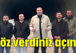 Söz verdiniz açın!