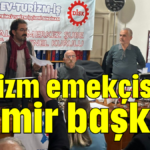 Turizm emekçisine Demir başkan