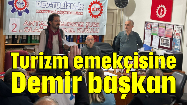 Turizm emekçisine Demir başkan