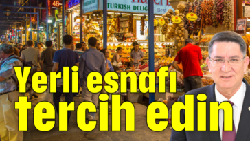 Yerli esnafı tercih edin