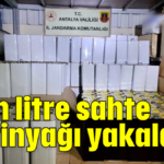 2 bin litre sahte zeytinyağı yakalandı