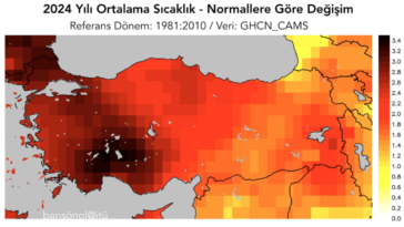 2024 tarihin en sıcak yılı oldu