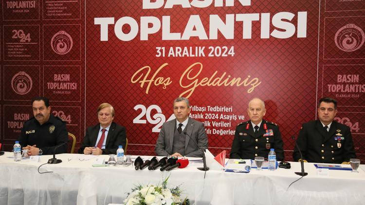 Antalyada yılbaşında 12 bin 91 güvenlik personeli sahada