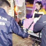 Burcu 5 metreden ‘düştü’