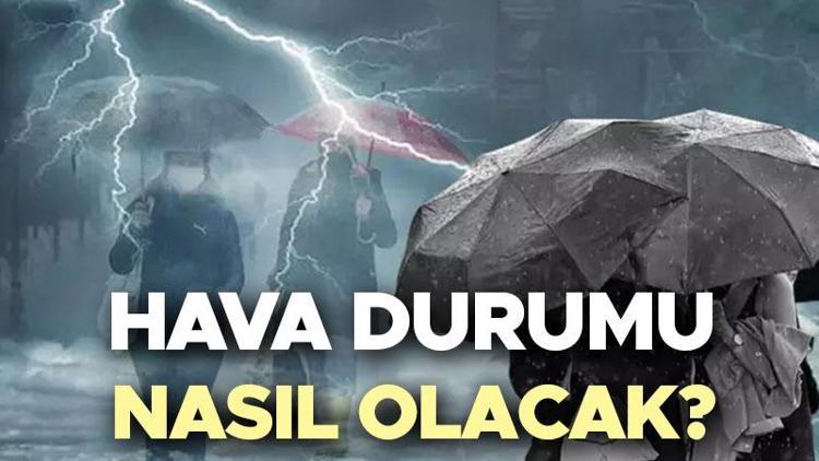 SON DAKİKA SAĞANAK UYARISI Meteoroloji hava durumu tahminlerini il il yayınladı | Bugün (25 Ocak) hava nasıl olacak Hafta sonu İstanbulda yağmur var mı