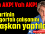 Ah AKP! Vah AKP! Partinin sigortalı çalışanını başkan yaptılar