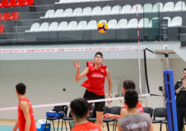 Alanya'da voleybol şöleni