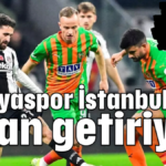 Alanyaspor İstanbul'dan puan getiriyor 1-1