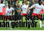 Alanyaspor Sivas'tan puan getiriyor: 1-1