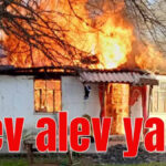 Alev alev yandı