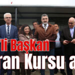 CHP'li Başkan Kuran Kursu açtı