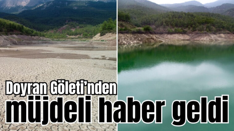 Doyran Göleti'nden müjdeli haber geldi