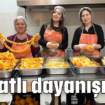 En tatlı dayanışma!