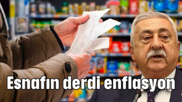 Esnafın derdi enflasyon